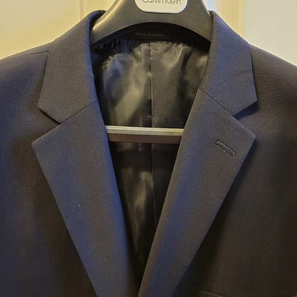 Signature Carrington Navy Blazer/Jacket 54R - Picture 3 of 15
